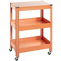 Haku-Möbel HAKU Möbel Servierwagen orange 50,0 x 32,0 x
