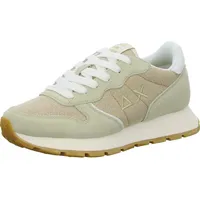 SUN68 Unisex Ally Glitter Textile Sneaker, ORO, 38 EU