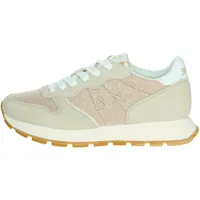 SUN68 Ally Glitter Textile Sneaker, ORO, 39 EU -