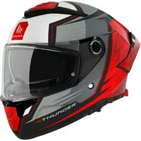 MT Helmets Thunder 4 SV Pental Grau-Rot XL