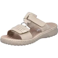 Rieker Damen 60481 Pantolette, Beige, 36 EU