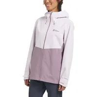 Jack Wolfskin Damen Weiltal 2L Regenjacke Pale Lavendar L