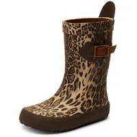 Bisgaard Unisex Kinder Scandinavia Gummistiefel, Leopard, 25 EU