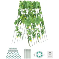 Vevor Spalier für Kletterpflanzen, 100x80 cm, faltbares Rankhilfe-Set mit