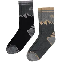 Jack Wolfskin Mount Multi Lange Socken - Black /