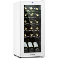Klarstein Shiraz 18 Slim Uno Weinkühlschrank 50l 18Fl Touch-Bedienfeld