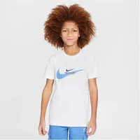 Nike Sportswear Jungen weiß - White/Blue beyond L