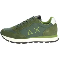 SUN68 - Sneakers Con Lacci Militare Scuro Art.Z44101 Militare