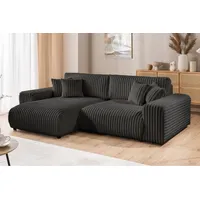 S-style möbel Mollis - Ecksofa mit Schlaffunktion und Bettkasten