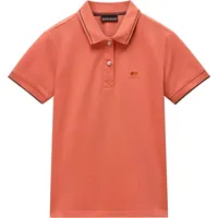 Napapijri Poloshirt Mit Rundhalsausschnitt orange L (52)