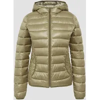 QS - Steppjacke mit Kapuze, Damen, Grün, L