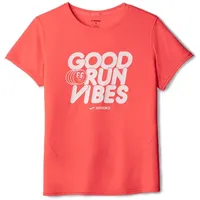 Brooks Damen Distance Short Sleeve 3.0 orange