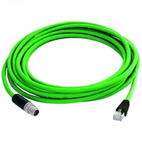 Telegärtner STX M12x1-RJ45 VL X-kod. Cat.6A (PiMF, CAT6a, 3