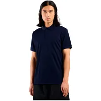 Odlo Ascent Natural Kurzarm-poloshirt - Eclipse - L