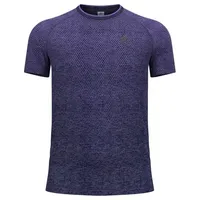 Odlo Crew Essential Seamless Kurzarm-t-shirt - Eclipse Melange -