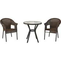 Merxx Ravenna Set 3-tlg. Braun