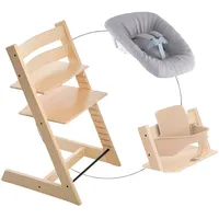 Stokke Stokke® Tripp Trapp® Bundle Treppenhochstuhl inkl. Newbornset Light
