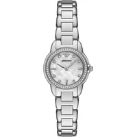 Emporio Armani Damenuhr Edelstahl silber Damen