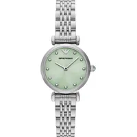 Emporio Armani Damenuhr Edelstahl silber Damen