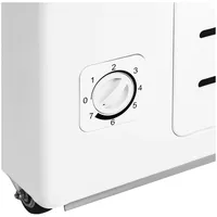 Royal Catering Gefriertruhe 280 L Glastüren abschließbar - -