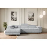 Altdecor Ecksofa mit Schlaffunktion und Bettkasten GUSA-L - 272x202x107