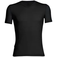 Icebreaker Anatomica V Merino Kurzarm-t-shirt - Black / Monsoon