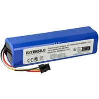EXTENSILO 1x Akku kompatibel mit Dreame L10s Ultra, L10