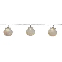 StarTrading STAR Trading LED Lichterkette 10 leuchtende Muscheln L: