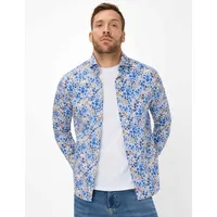 Brax Langarmhemd braun L