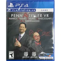 Playstation games Penn & Teller VR: Frankly Unfair (import)