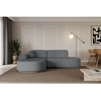 Altdecor Ecksofa in L-Form MARI-L1 - 243x171x79,5 cm Duneklgrau