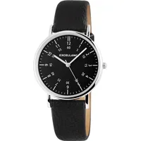 Excellanc Damenuhr mit Band aus Kunstleder