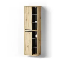 Livinity® Badschrank, Vomano, Artisan-Eiche, 50 x 170 cm