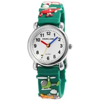 Excellanc Kinderarmbanduhr Silikonarmband grün