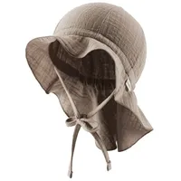 Sterntaler Sonnenhut uni in taupe | Gr.: 55 cm