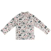 Sterntaler Langarm-Schwimmshirt Safari ecru, 110/116