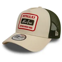 New Era Trucker Cap in stone-olive, Größe Einheitsgröße
