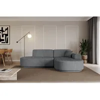 Altdecor Ecksofa in L-Form MARI-L1 - 243x171x79,5 cm Duneklgrau