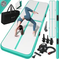 Kesser KESSER® Turnmatte Aufblasbar Airtrack Fitness-Matte Gymnastikmatte inkl. Tragetasche