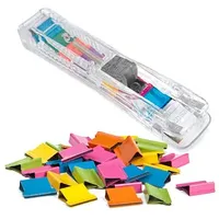 Rapesco Supaclip Spender + 25 Klammern silber