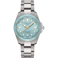 Certina C048.410.44.351.00 Taucheruhr Quarz DS Action Titan/Hellblau 30 bar