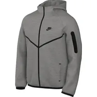 Nike Tech Fleece Overhead Hoodie - Herren, Dark Grey