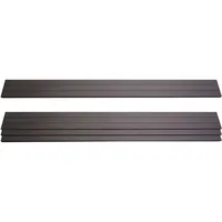 Mendler 4er Set Latten für WPC-Sichtschutz Sarthe, Bretter Windschutz,