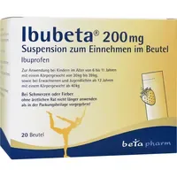 Betapharm Ibubeta 200 mg Suspension zum Einnehmen im Beutel