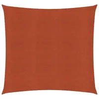 VidaXL Sonnensegel 160 g/m2 Terrakottarot 6x6 m HDPE