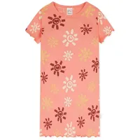 SCHIESSER Mädchen Kurzarm-Natural Love Nachthemd, apricot_182559, 140