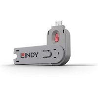 Lindy 40620 Schlüssel für USB Port Schloss, pink