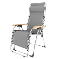 JAN KURTZ Relaxliege Movida Soft aus Aluminium, Anthrazit