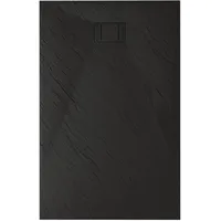 Idralite Duschtasse Anthrazit Stein-effekt Mod. Blend 80x120 cm Rechteckig