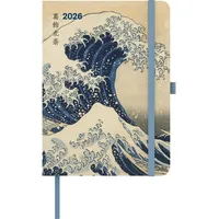 Neumann Hokusai 2026 - Buchkalender - Taschenkalender - Kunstkalender